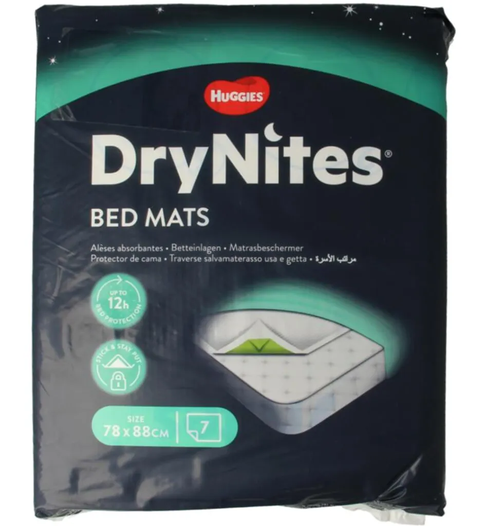 Huggies Drynites bed mats (7 stuks)