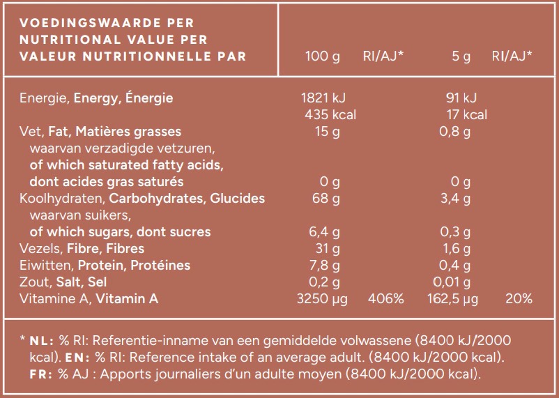 Mattisson Acai Poeder Euterpe Oleracea Organic Bio (125 gr)