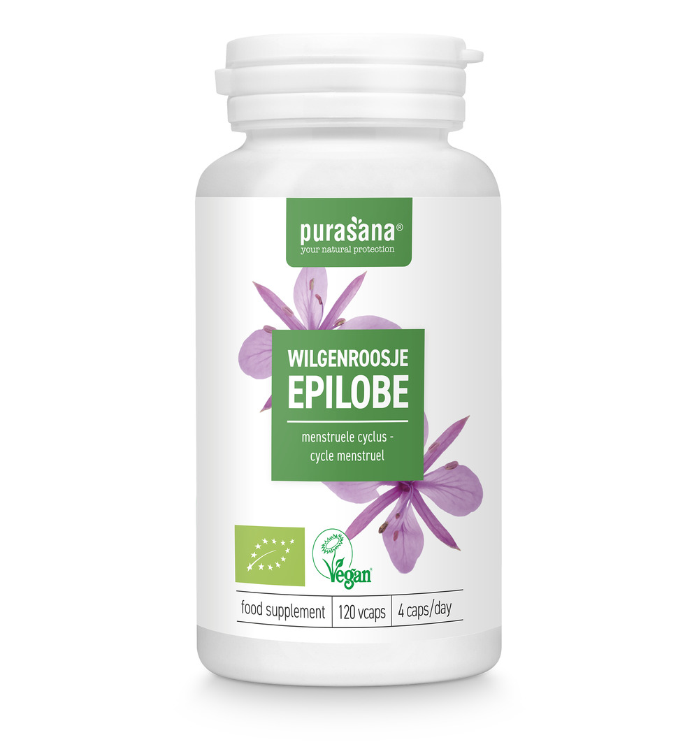 Purasana Wilgenroosje/Epilobe Vegan Bio (120 capsules) - image 5