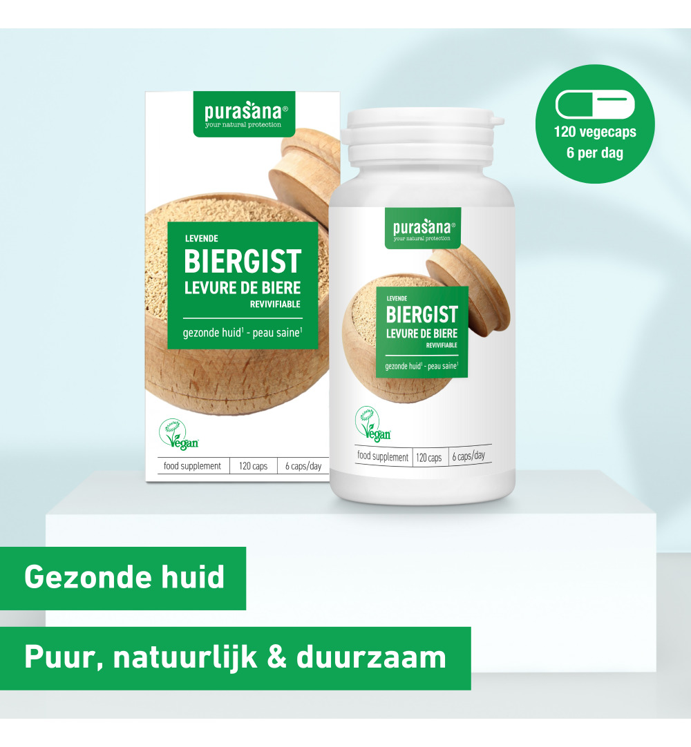 Purasana Levende Biergist/Levure De Biere Revivifiable (120 capsules) - image 6