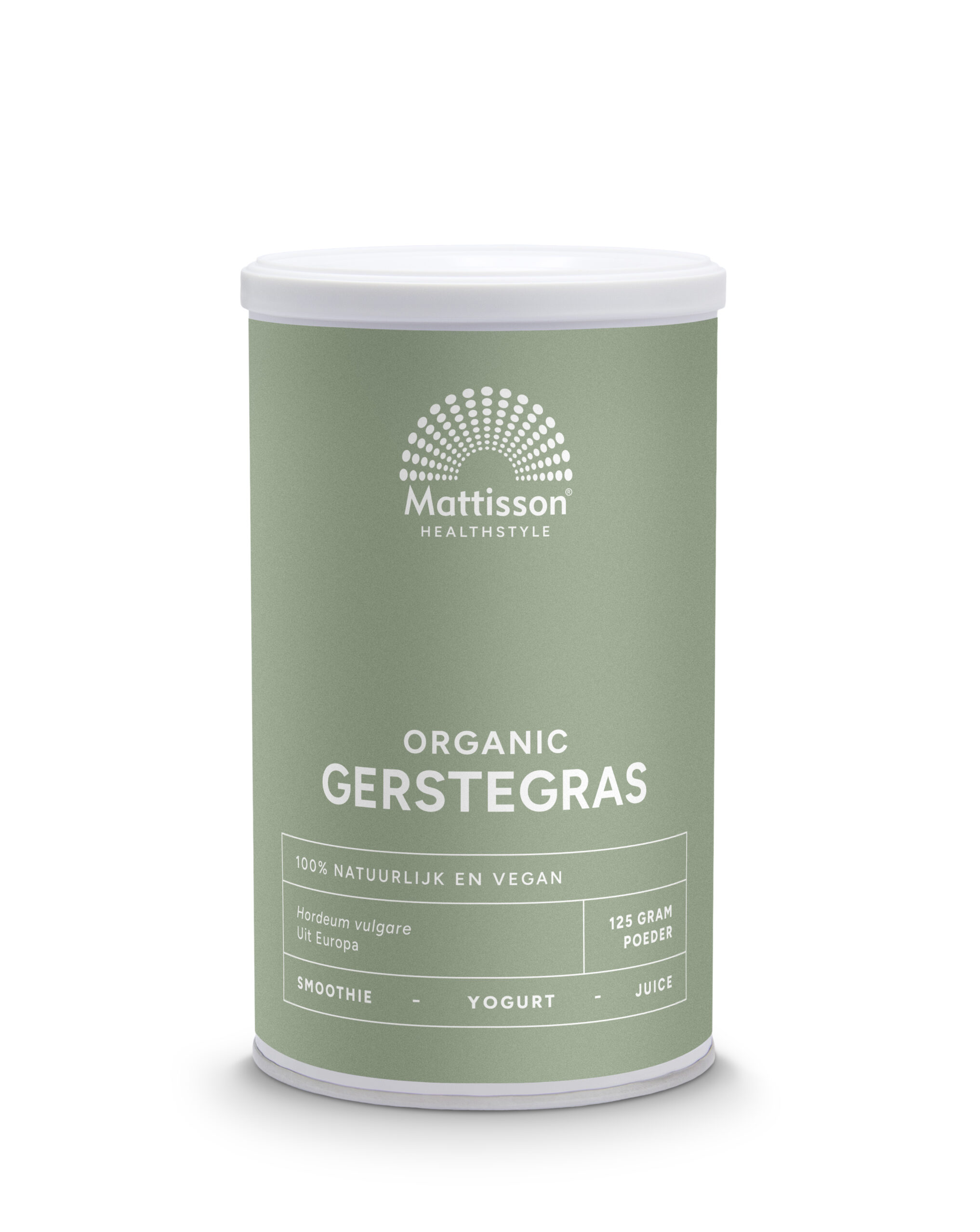 Mattisson Gerstegras Barleygrass Europa Bio (125 gr)