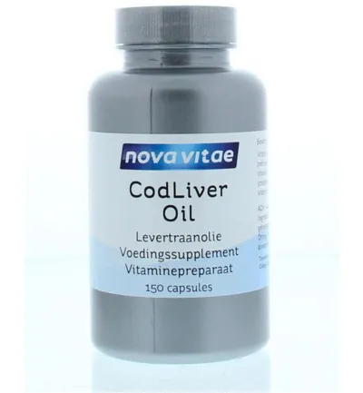 Nova Vitae Levertraan A & D (150 capsules)