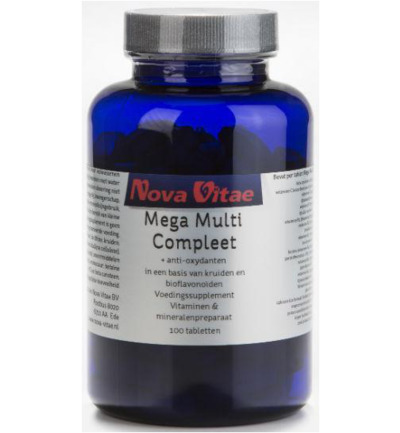 Nova Vitae Mega multi compleet (100 tabletten)
