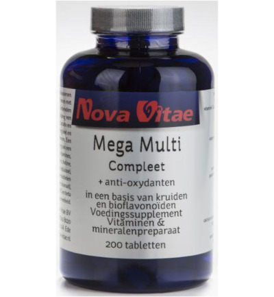 Nova Vitae Mega multi compleet (200 tabletten)