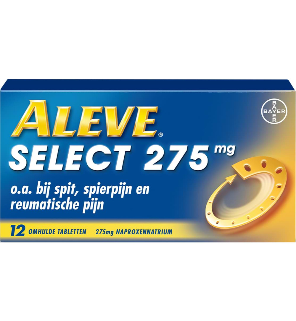 Aleve Select 275Mg (12 tabletten)