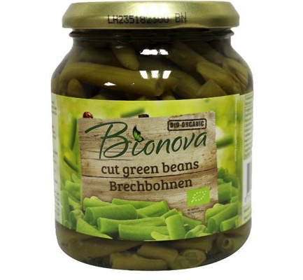 Bionova Sperziebonen Bio (340 gr)