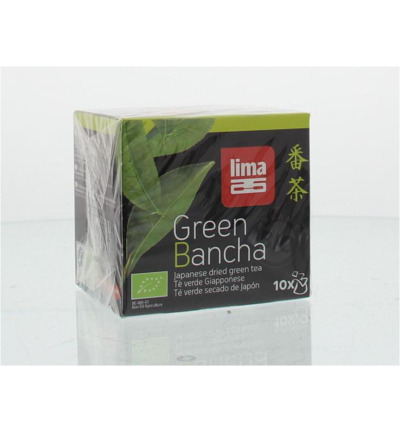 Limagreen Bancha Thee Builtjes Bio (10 stuks)