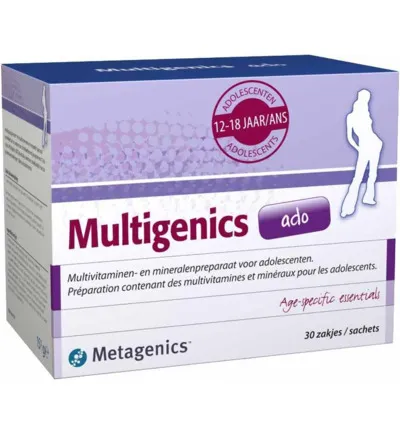 Metagenics MultiGenics Ado (30 zakjes)