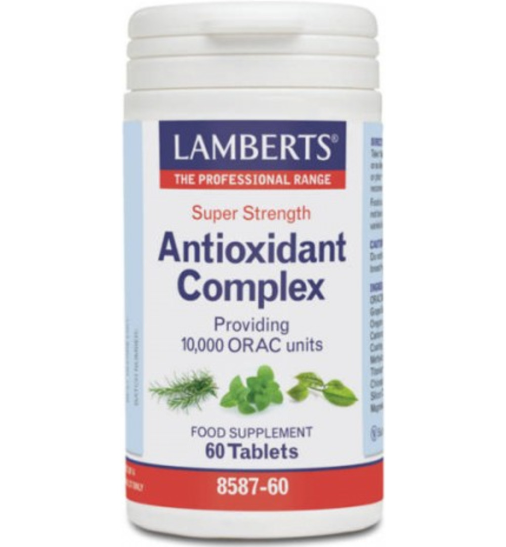 Lamberts Antioxidant Complex Super Sterk (60 Tabletten)