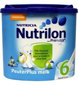 Nutrilon 6 Peutermelkplus melk poeder (400 gr)