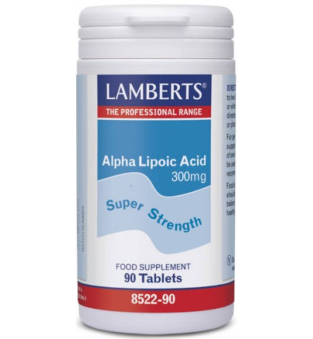 Lamberts Alfa liponzuur 300mg (90 tabletten)