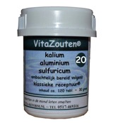 VitaZouten Kalium aluminium sulfuricum VitaZout Nr. 20 (120 tabletten)