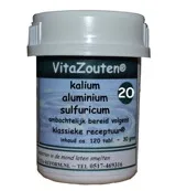 VitaZouten Kalium aluminium sulfuricum VitaZout Nr. 20 (120 tabletten)