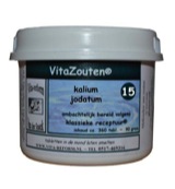VitaZouten Kalium jodatum VitaZout Nr. 15 (360 tabletten)