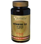 Artelle Vitamine D3 15mcg (100 capsules)