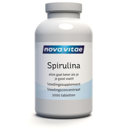 Nova Vitae Spirulina (1000 tabletten)