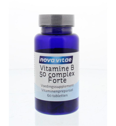 Nova Vitae Vitamine B50 complex (60 tabletten)