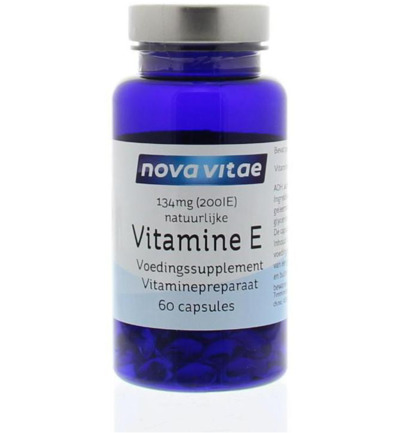 Nova Vitae Vitamine E 200IU (60 capsules)