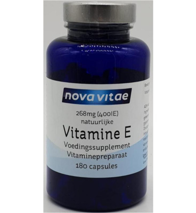 Nova Vitae Vitamine E 400IU (180 capsules)