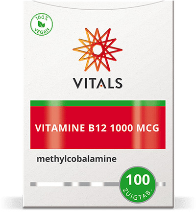 Vitals Vitamine B12 1000 Mcg (100 zuigtabletten) - image 2