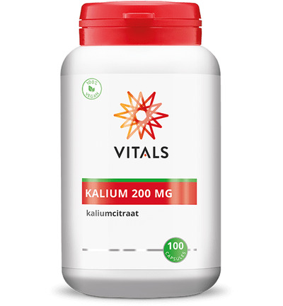 Vitals Kalium Citraat 200mg (100 capsules)