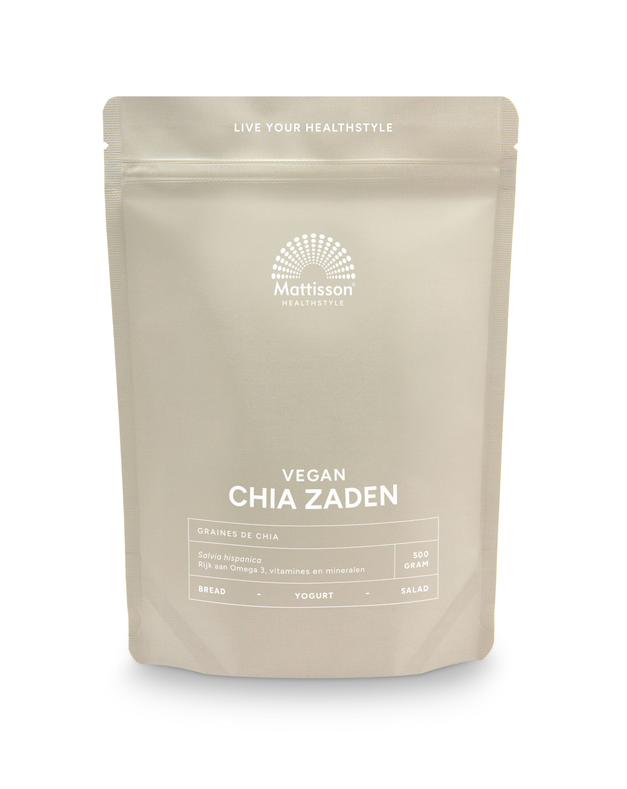 Mattisson Absolute Chia Zaad Raw (500 gr)