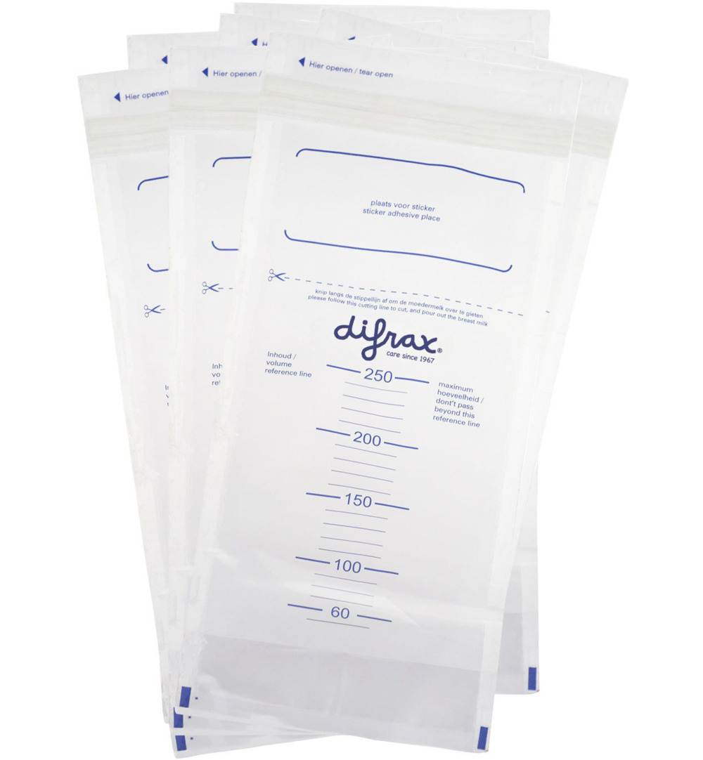 Difrax Moedermelk bewaarzakjes BtoB (20 stuks)