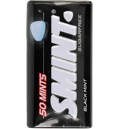 Smint XL Black mint losse verpakking (50 stuks)