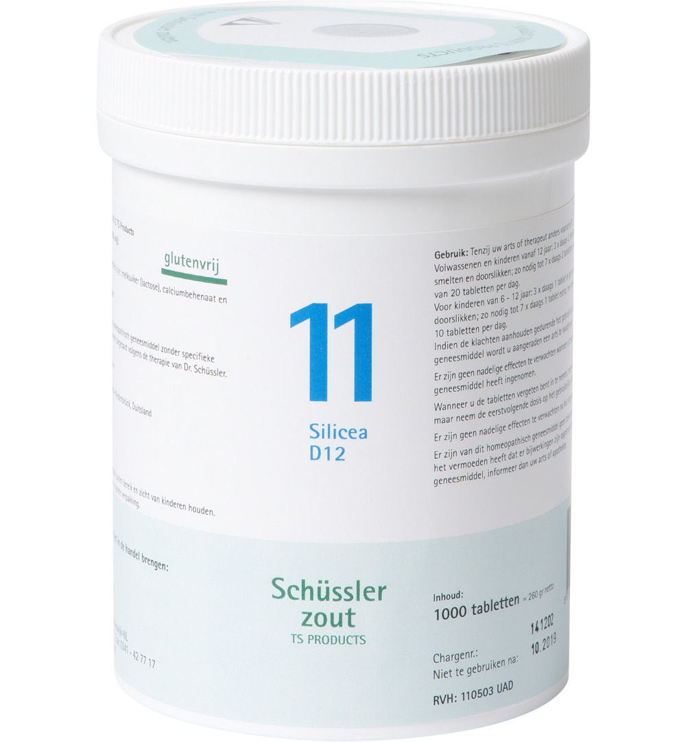 Pfluger Silicea 11 D12 Schussler (1000 tabletten)