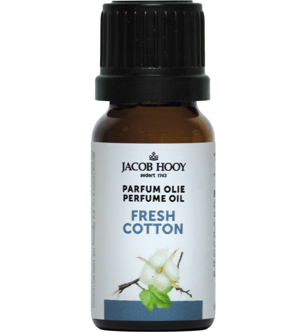 Jacob Hooy Parfum olie Fresh Cotton (10 ml)