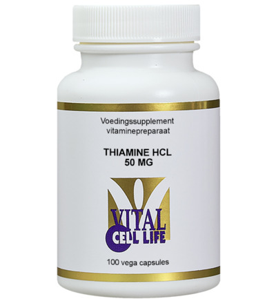 Vital Cell Life Thiamine HCL 50 mg (100 capsules)