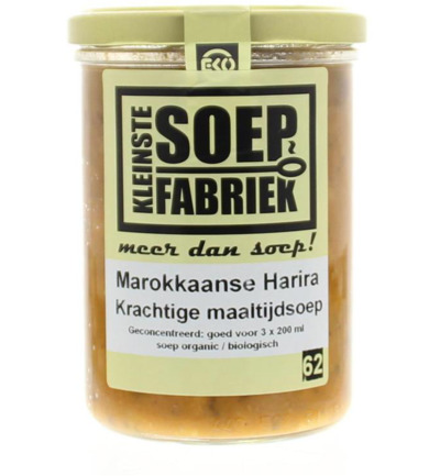 Kleinstesoepfabriek Arabische Harira Maaltijdsoep Bio (400 ml)