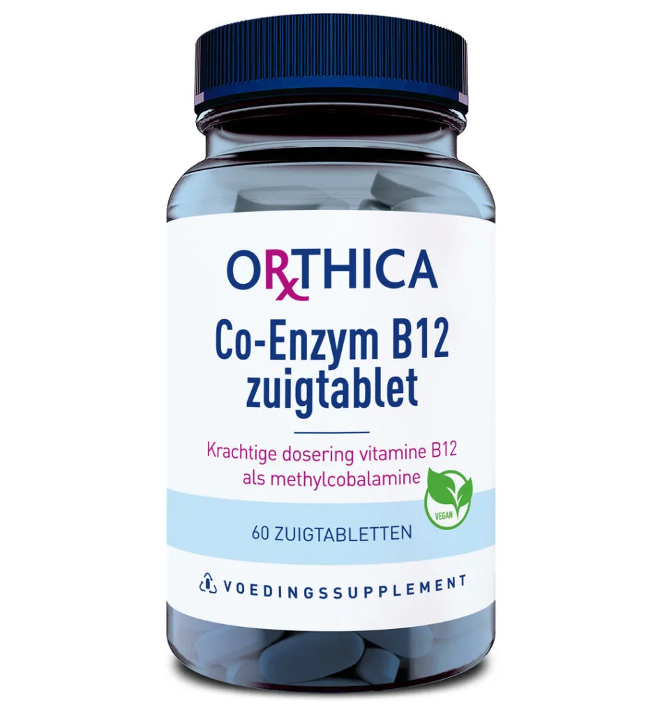 Orthica Co enzym B12 (60 zuigtabletten)