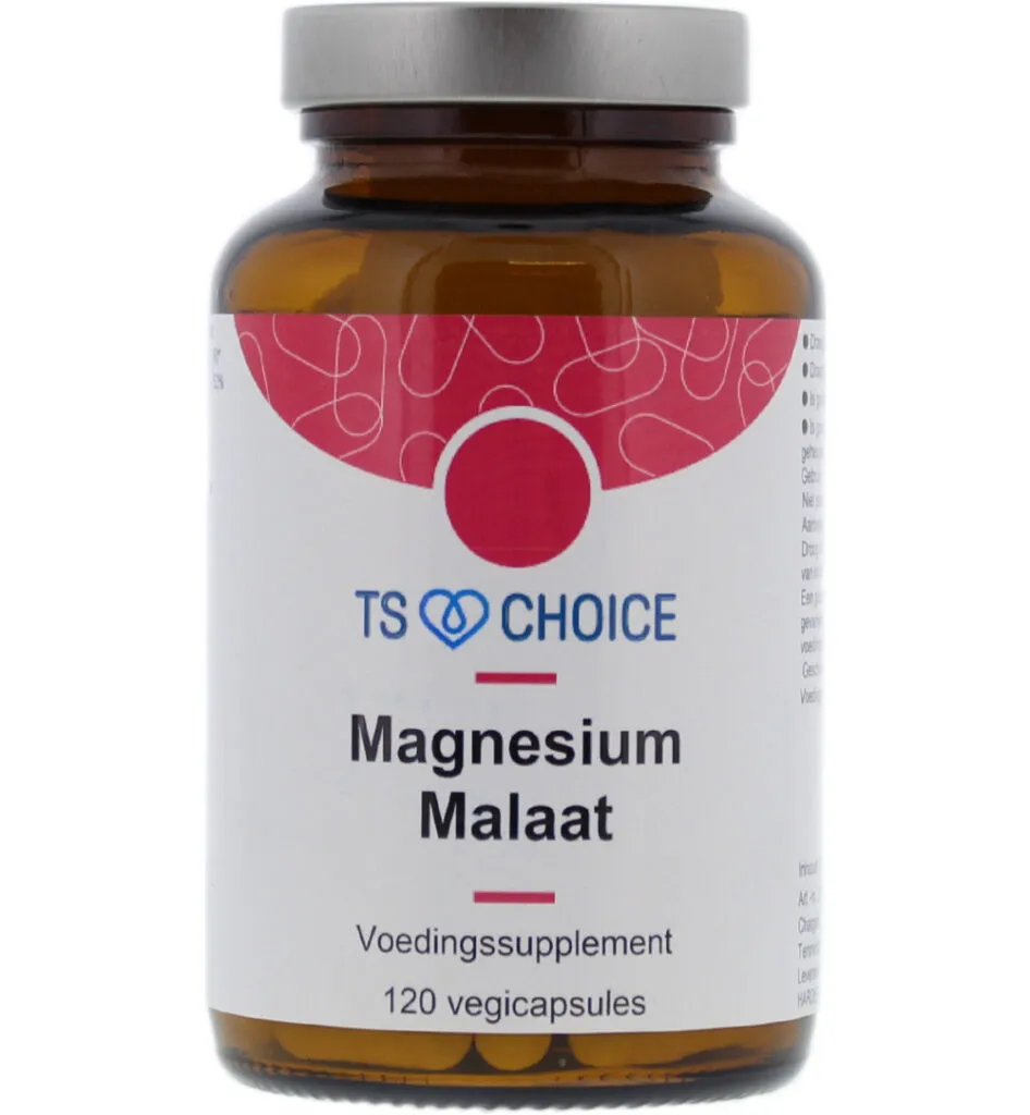 TS Choice Magnesiummalaat (120 vega capsules)