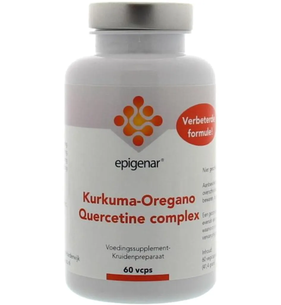 Epigenar Kurkuma oregano quercetine complex (60 vega capsules)