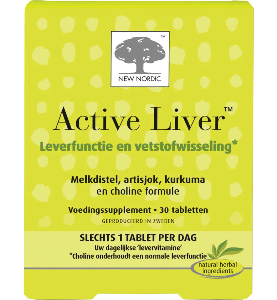 New Nordic Active liver (30 tabletten)