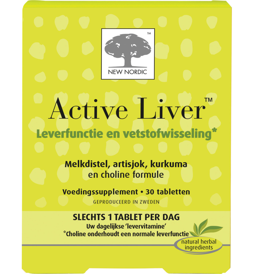 New Nordic Active liver (30 tabletten)