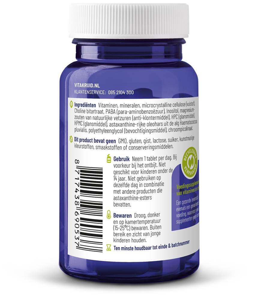 Vitakruid Multi Dag HD (30 tabletten)