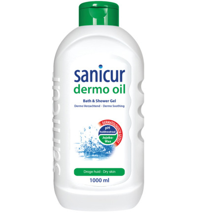 Sanicur Douche gel dermo olie (1000 ml)