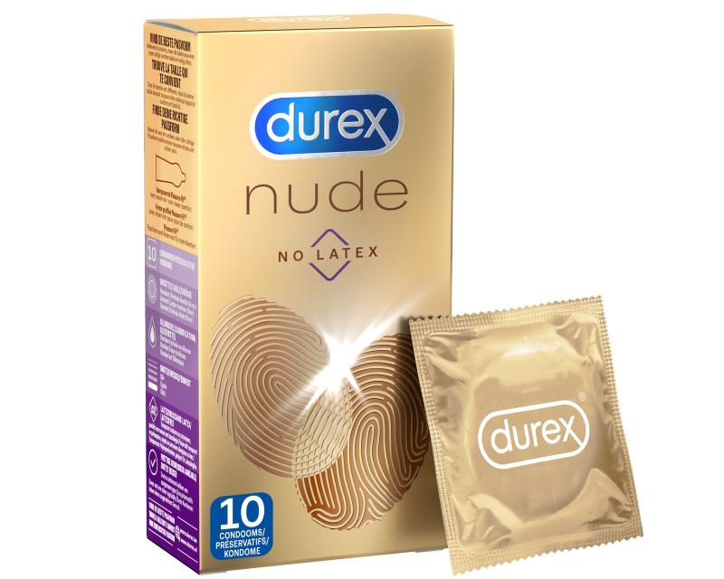 Durex Nude Latexvrij (10 stuks)