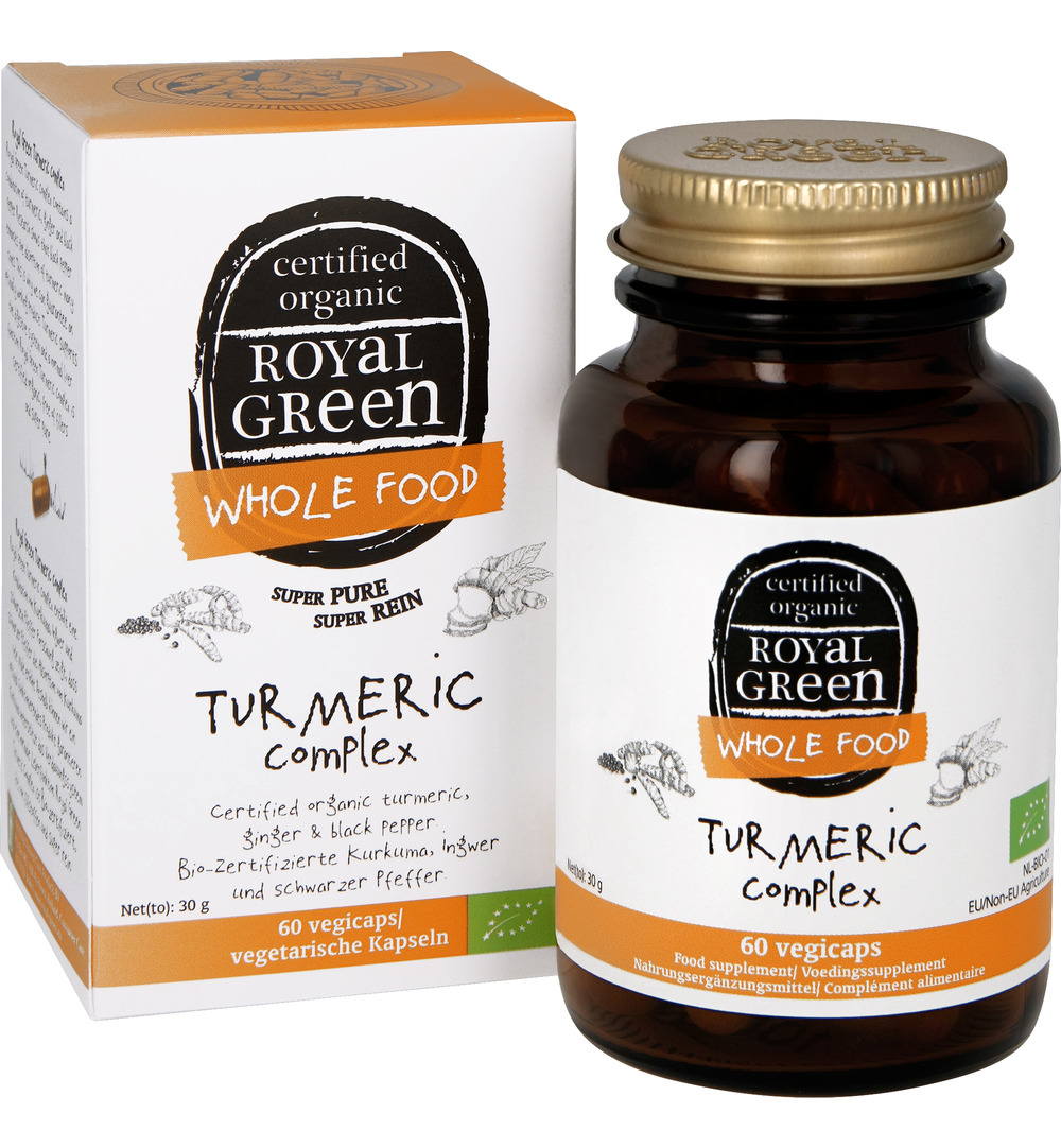 Royalgreen Turmeric complex bio (60 vega capsules)