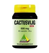 Snp Cactusvijg 500 mg puur (60 capsules)