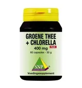 Snpgroene thee chlorella 400 mg puur (60 capsules)