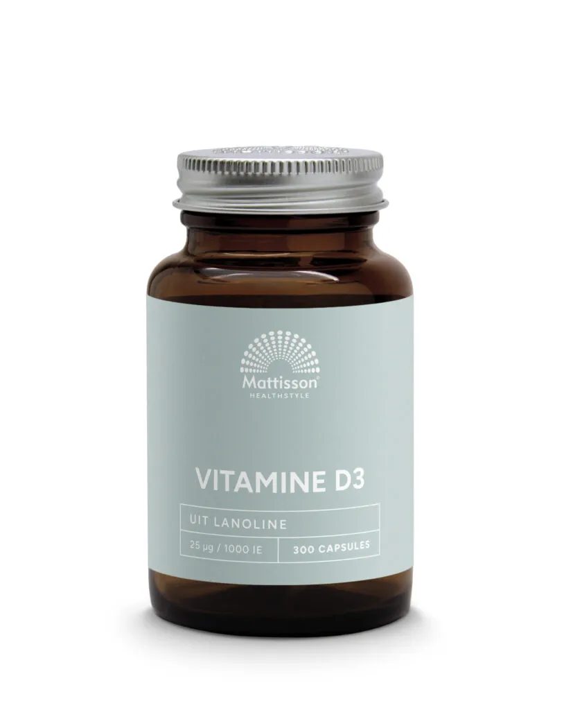 Mattisson Absolute Vitamine D3 25Mcg/1.000 Iu (300 tabletten)
