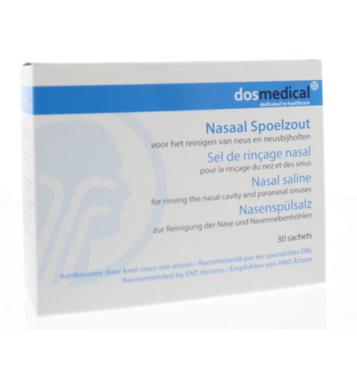 Dos Medical Nasaal spoelzout 2.5gram (30 stuks)
