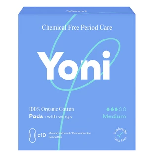Yoni Maandverband Medium Met Wings (10 stuks)