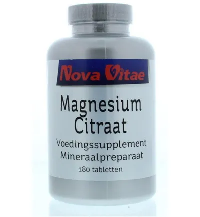 Nova Vitae Magnesium citraat (180 tabletten)