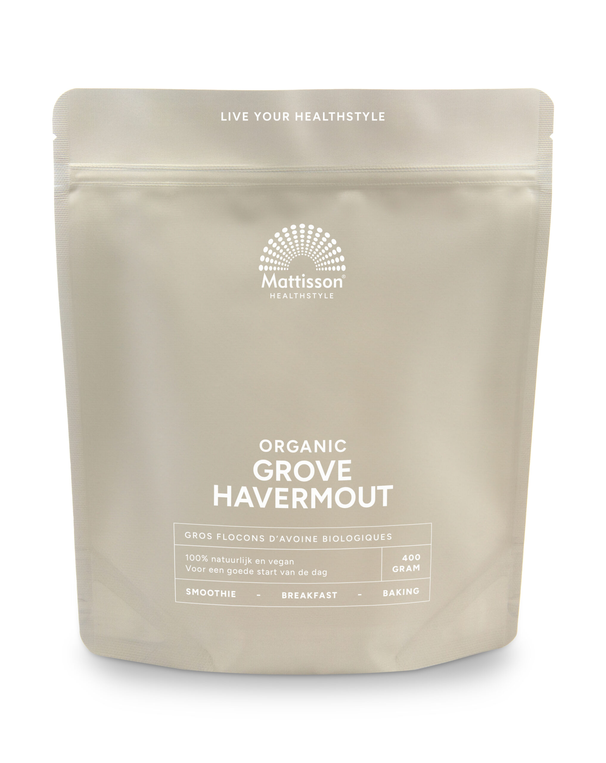 Mattisson Havermoutgrof Bio (400 gr)