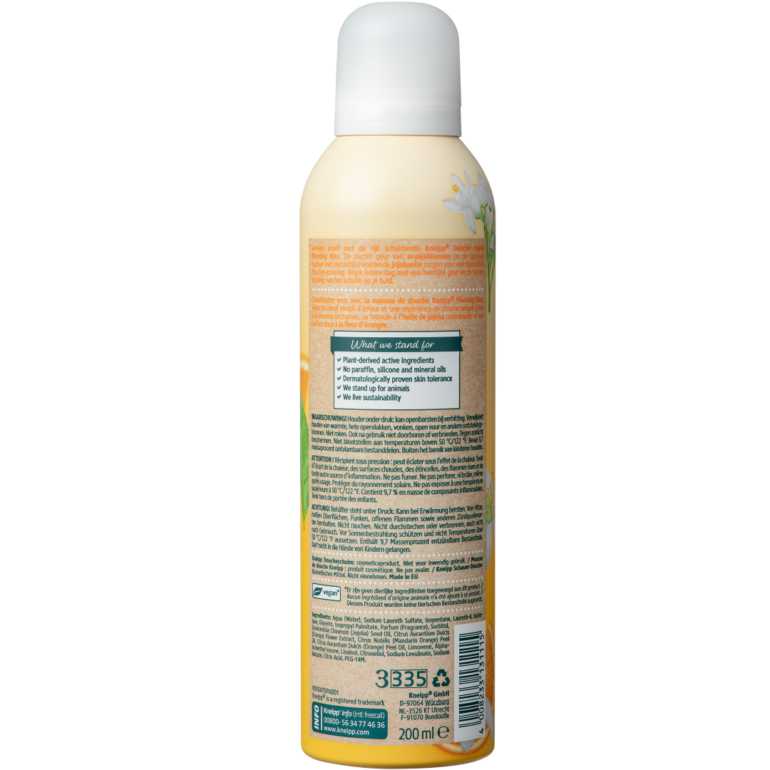 Kneipp Douche foam morning kiss (200 ml)