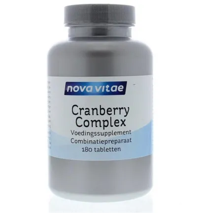 Nova Vitae Cranberry D-mannose complex (180 tabletten)